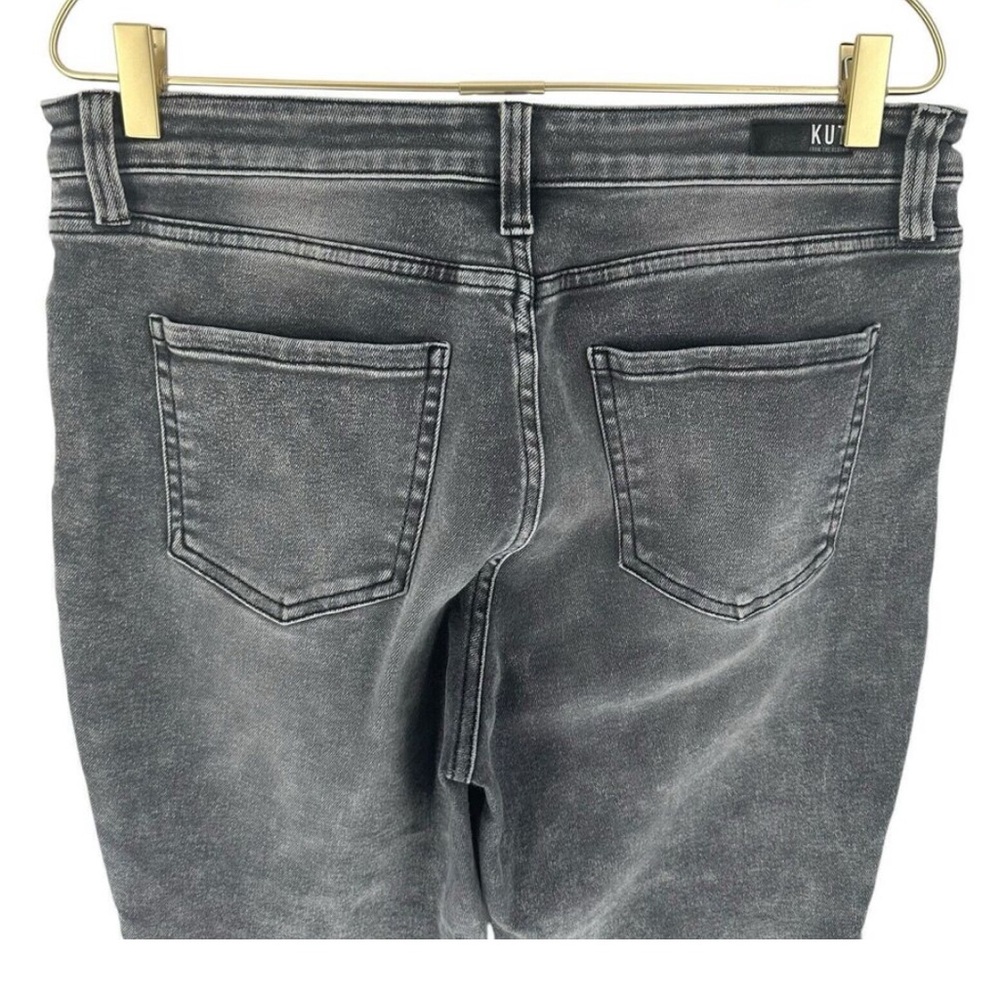 Kut From The Kloth Jeans Womens Gray Connie Fab Ab Ankle Skinny High Rise Denim